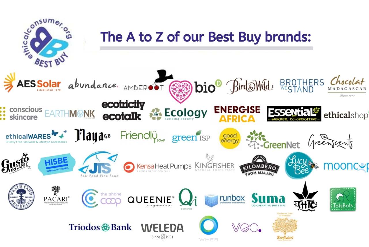 Best Buy Label for ethical businesses| Ethical Consumer